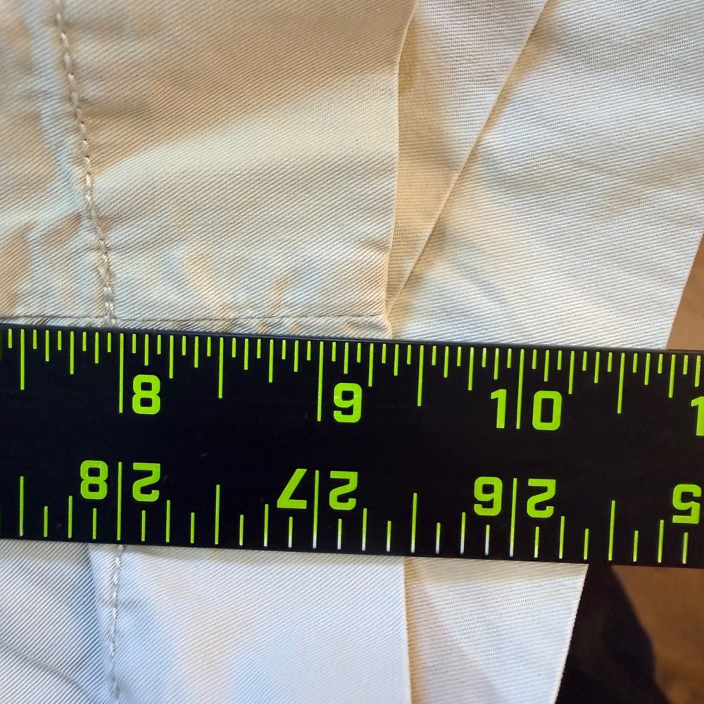 Polo Ralph Lauren Chino Shorts Men 36 Beige Classic Fit Pima Cotton Blend Preppy - Picture 10 of 12